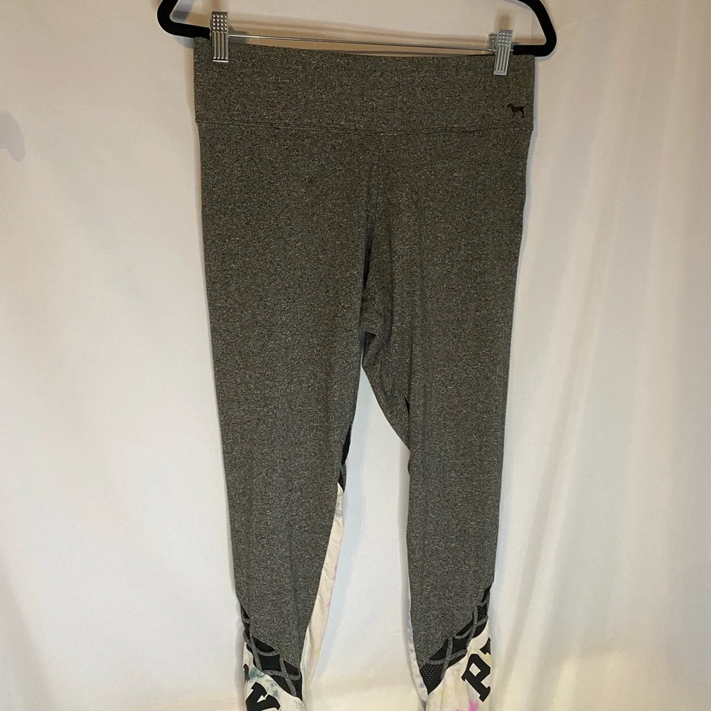Victoria Secret Pink Tie Dye Yoga Pants Size L - Picture 1 of 3
